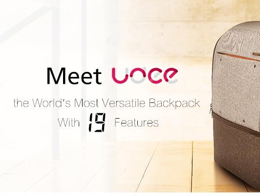 Blick auf Kickstarter: Udee, der multifunktionale Rucksack