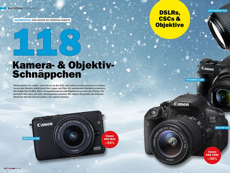 Neu am Kiosk und online: CanonFoto 02/2017 