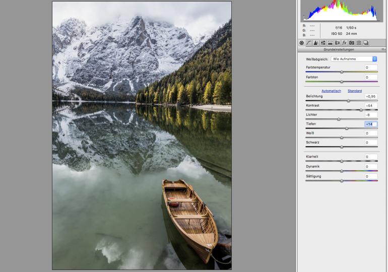 So geht RAW-Entwicklung in Photoshop