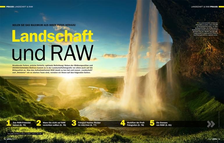 Landschaft und RAW