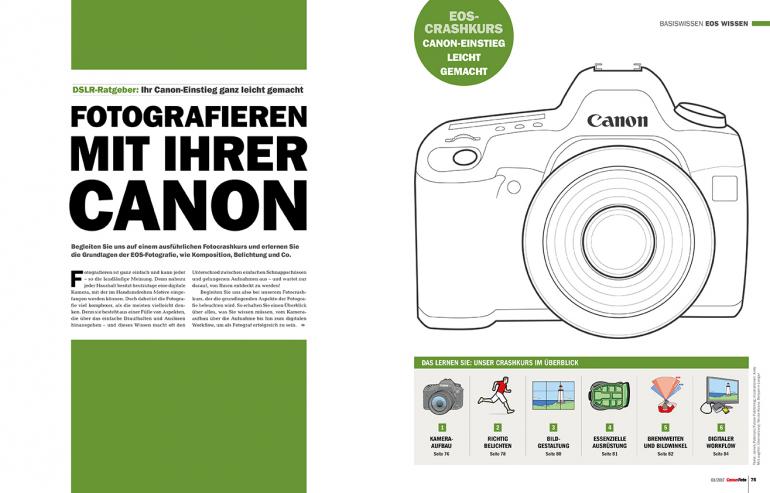 Neu am Kiosk und online: CanonFoto 3/2017 