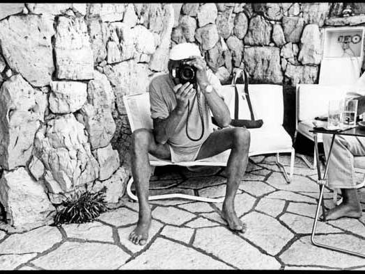 Jean Pigozzi: Helmut Newton, Villa Dorane, Antibes, France 1993