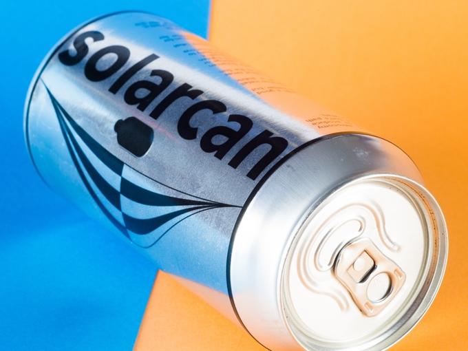 Solarcan: Diese Getränkedose kann fotografieren!