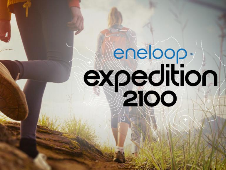 Wandern für einen guten Zweck: eneloop Expedition 2100 