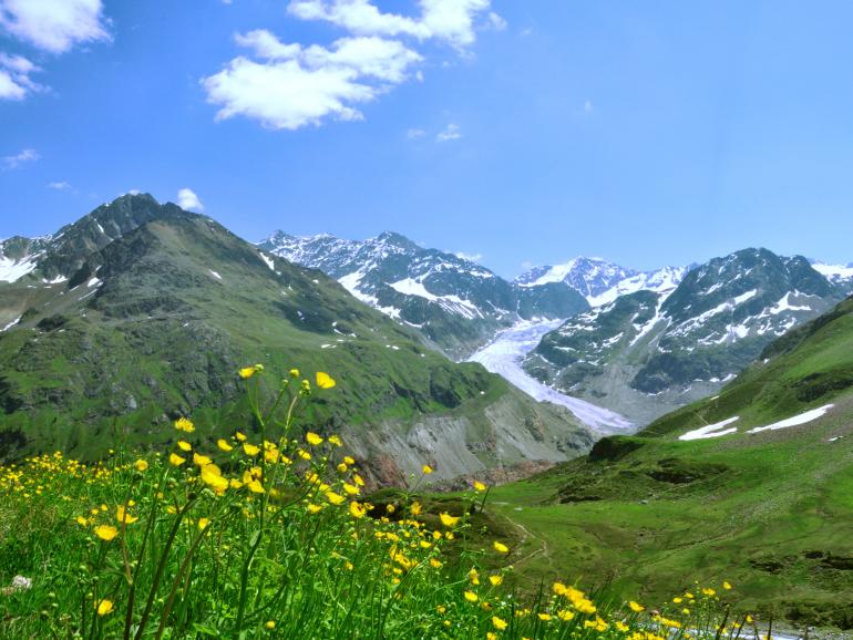 Urlaub in den Bergen 