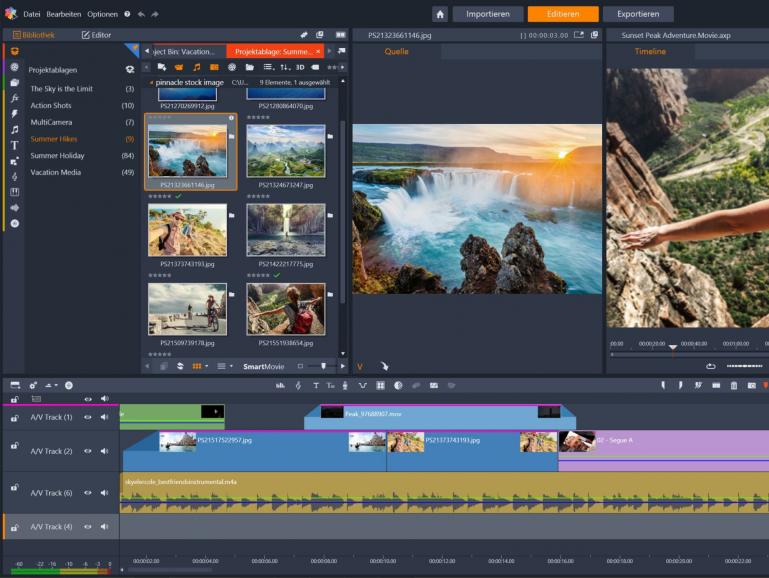 Corel stellt neue Version des Videoschnittprogramms Pinnacle Studio vor