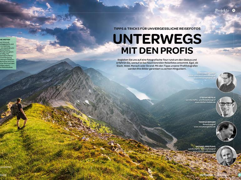 Die neue Outdoor Fotografie ist da! - Ausgabe 3/2017