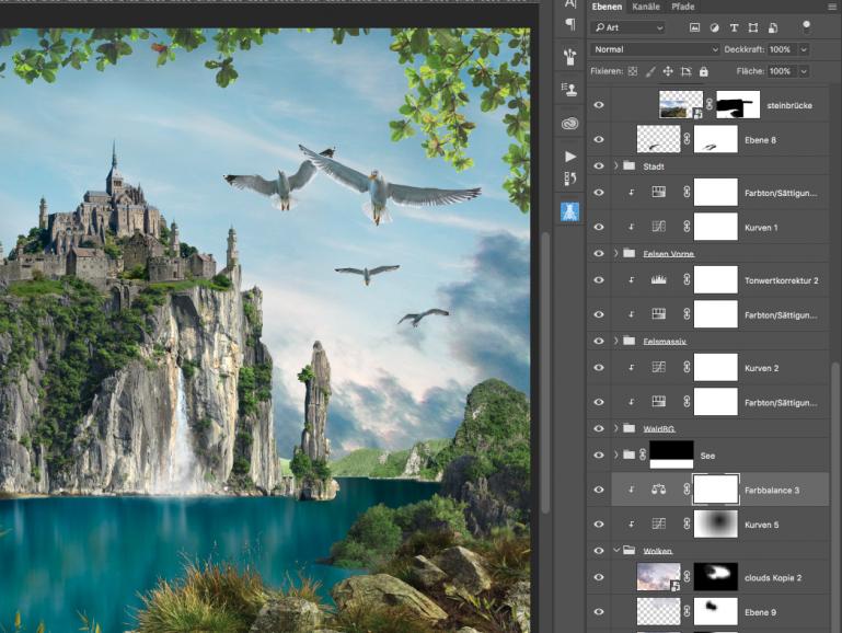 Photoshop-Magie: Zaubern Sie ein Fantasy-Composing