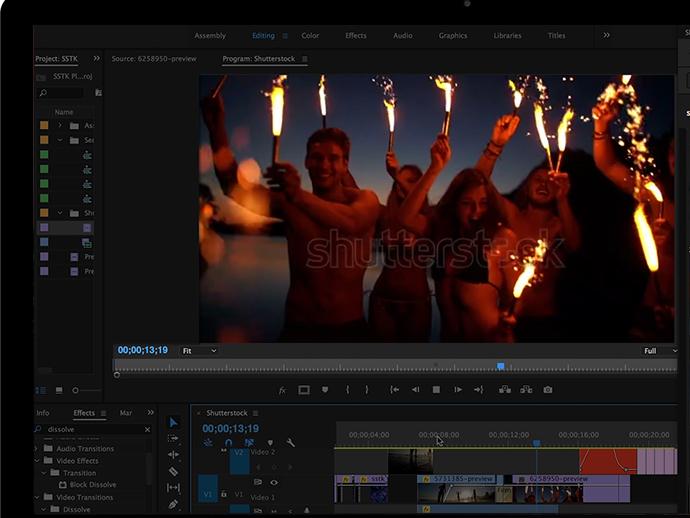 Shutterstock-Plugin jetzt in gesamter Adobe Creative Cloud 