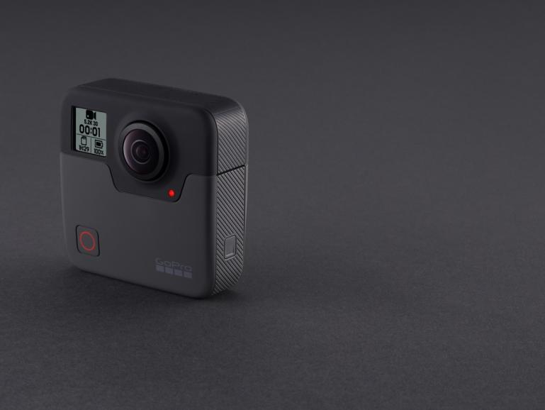 Nicht viele Schnörkel: GoPros neue 360°-Kamera Fusion.