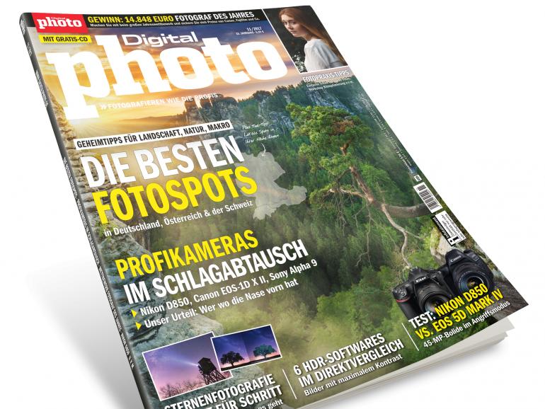 Druckfrisch: DigitalPHOTO 11/17 - die besten Fotospots im deutschsprachigen Raum! 