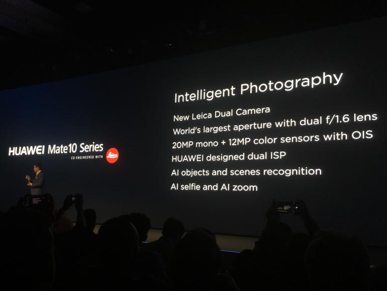 Intelligentes Smartphone - Huawei stellt das Mate 10 vor