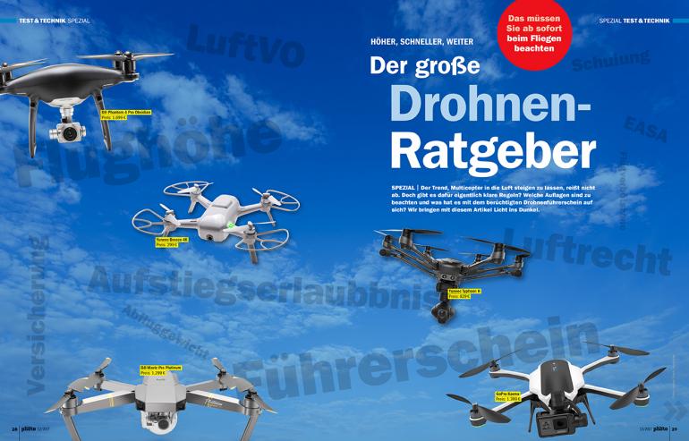 Neu: DigitalPHOTO 12/2017 mit großem Drohnen-Ratgeber