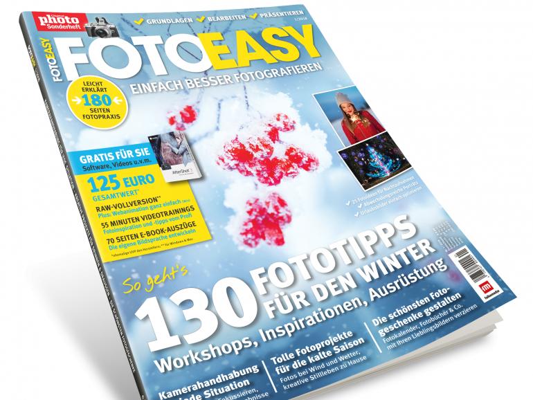 130 Fototipps für den Winter - Die neue FotoEASY-Ausgabe 1/18 ist da!