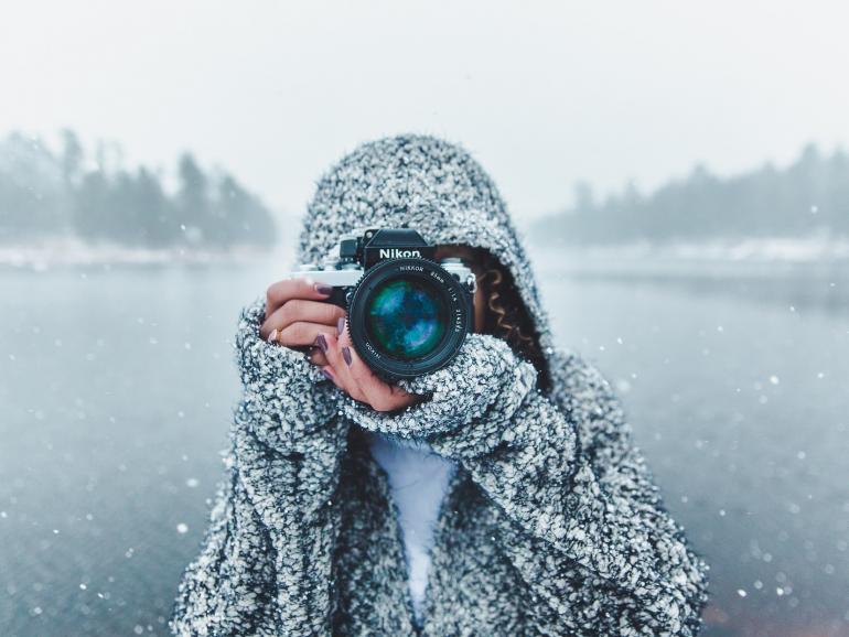 Fotoausrüstung für den Winter