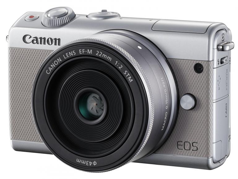 Die Canon EOS M100 ist mit sieben EF-M-Objektiven kompatibel. Für EF-Optiken ist ein Adapter erhältlich. 