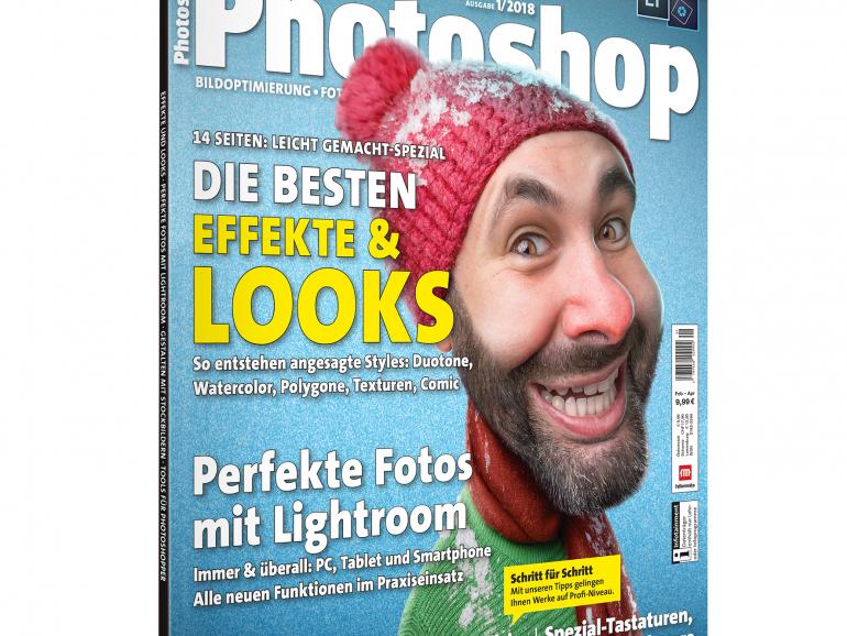 Jetzt neu und am Kiosk: DigitalPHOTO Photoshop 1/2018