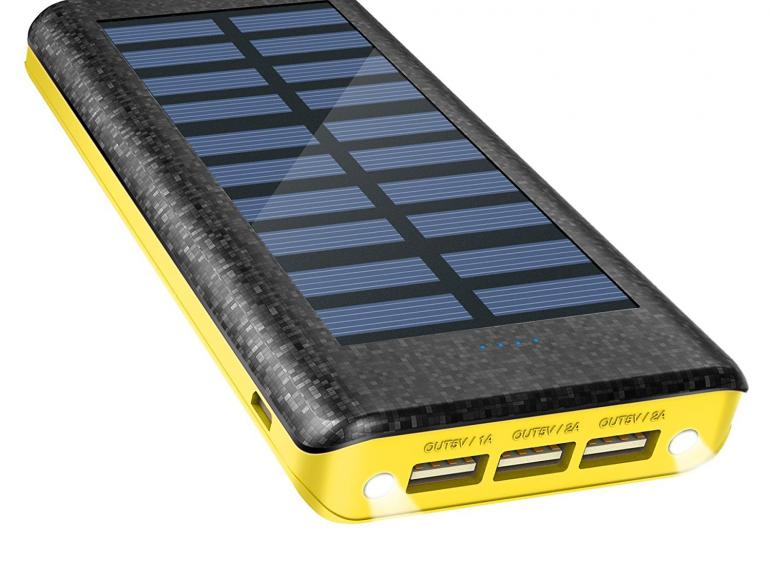 Deal des Tages: Externe Powerbank mit Solaraufladung