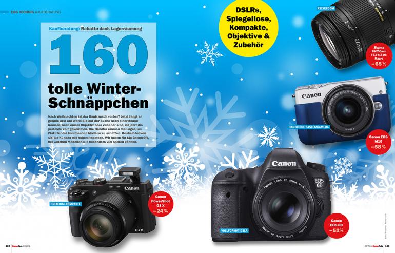 CanonFoto 2/2018 - Kameras, Objektive und Zubehör zu unglaublich günstigen Preisen