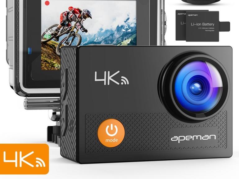 Blitzangebot: APEMAN 4K-Actioncam