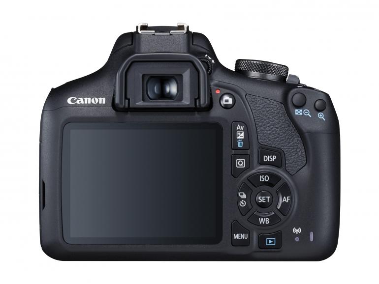 Canon EOS 2000D Rückansicht