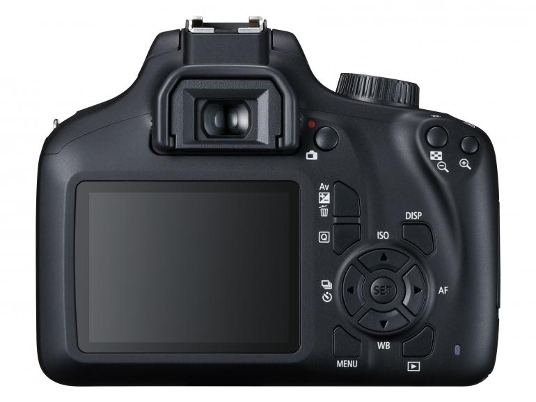 Canon EOS 4000D Rückansicht