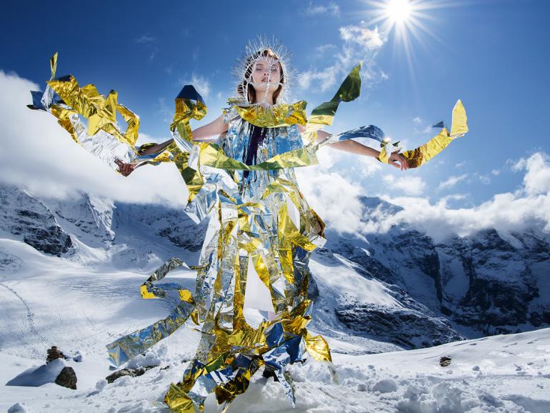 Fashionfotografie on Ice: Mit der Nikon D850 in den Alpen