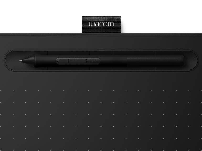 Wacom Intuos Medium mit Bluetooth: Stiftablage