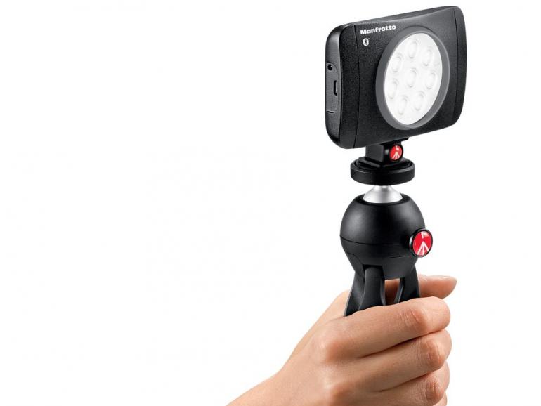 Manfrotto LUMIMUSE 8 BT: LED-Lichtsystem mit Bluetooth-Ansteuerung