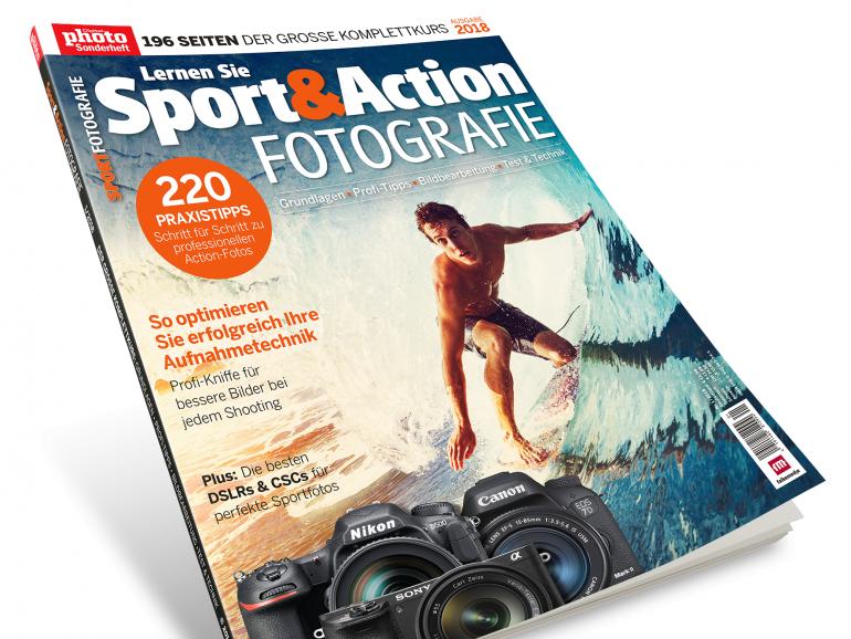 Der Komplettkurs Sport- & Action-Fotografie 1/2018 ist da!