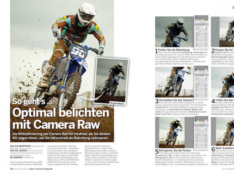 Der Komplettkurs Sport- & Action-Fotografie 1/2018 ist da!