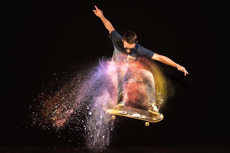 Platz 4: Holi-Skater