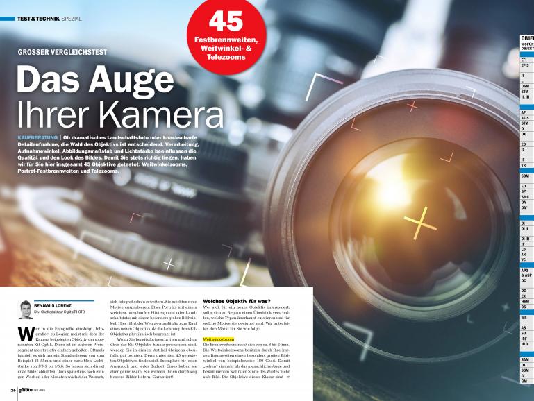 Jetzt neu, online und am Kiosk: Die DigitalPHOTO 6/2018