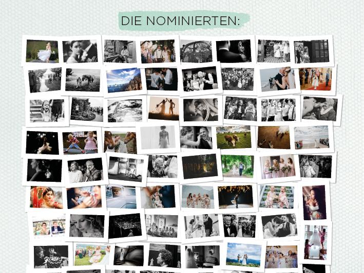 Braut Foto Award: Die Nominierten 2018 stehen fest. 