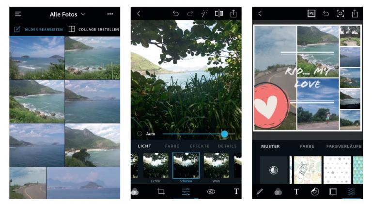 Mit Photoshop vom Desktop hat die App wenig zu tun, zur schnellen Fotobearbeitung genügt sie aber allemal.