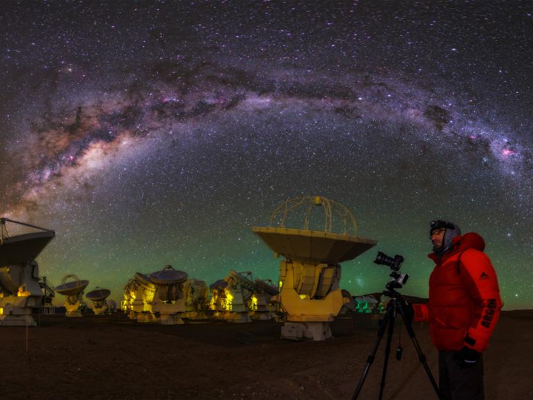 Astroaufnahmen auf großer Leinwand: Sternenjäger - Abenteuer Nachthimmel