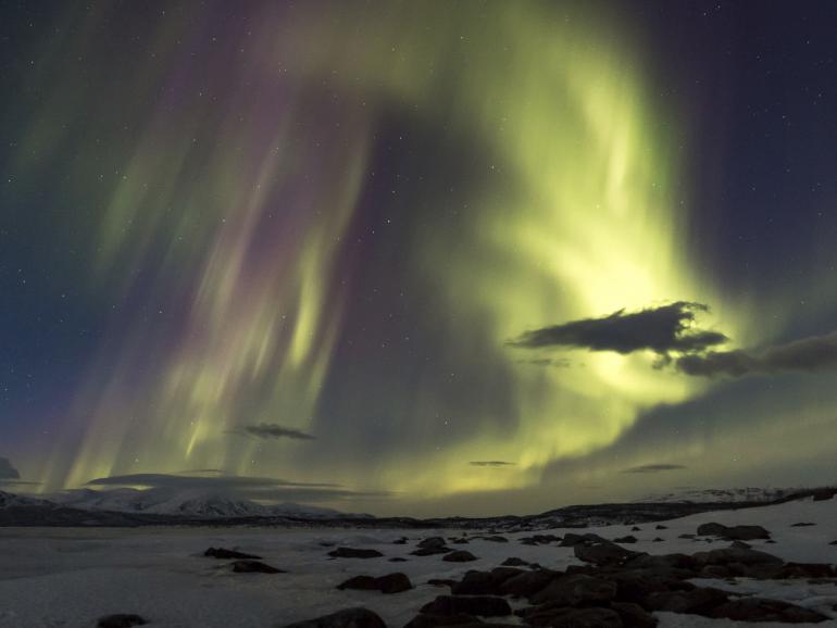 Astroaufnahmen auf großer Leinwand: Sternenjäger - Abenteuer Nachthimmel