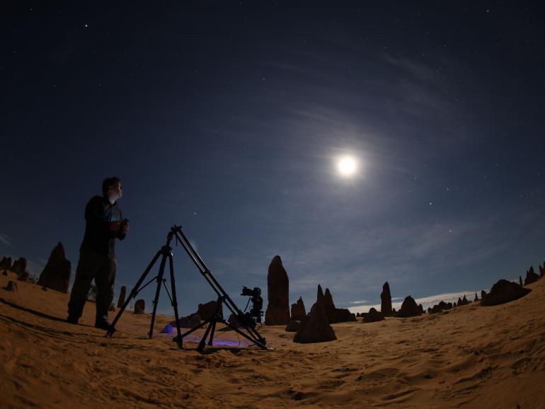 Astroaufnahmen auf großer Leinwand: Sternenjäger - Abenteuer Nachthimmel