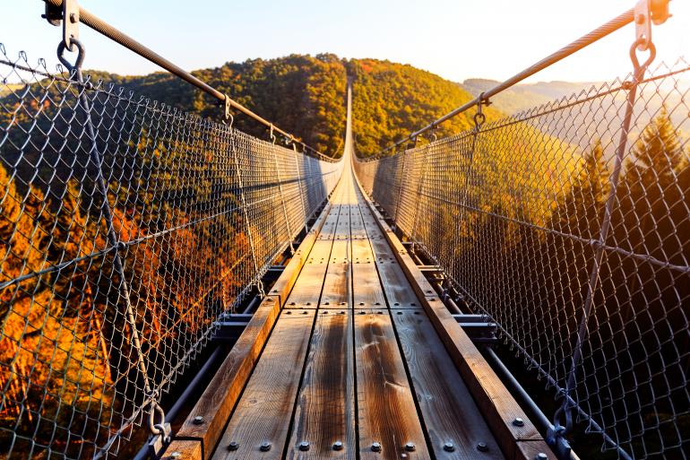 Hängebrücke Geierlay im Hunsrück