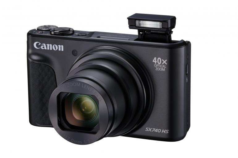 Canon PowerShot SX740 HS: Reisezoom mit 4K-Videofunktion