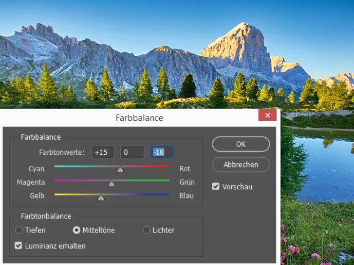 Mit Photoshop Farben kreativ optimieren