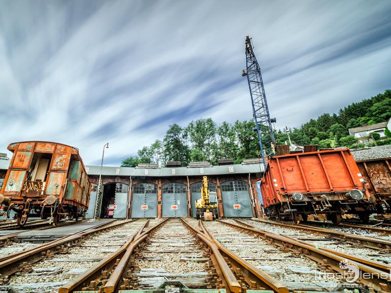 DigitalPHOTO-Akademie: Fotoexkursion zum Eisenbahnmuseum Dieringhausen