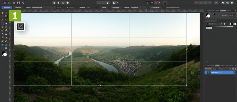 Panoramabilder mit Affinity Photo