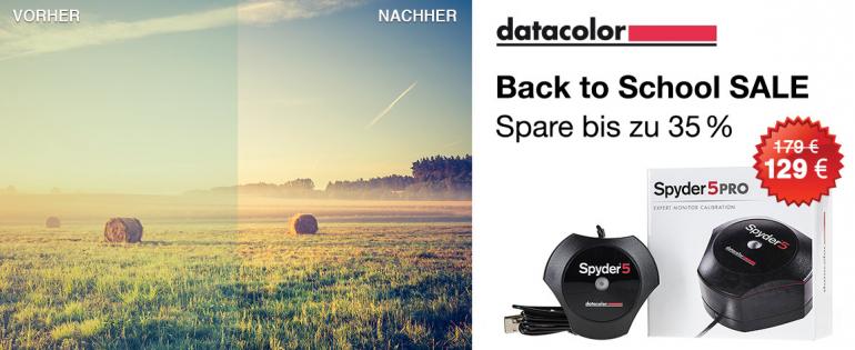 Datacolor „Back to School“-Promotion: Jetzt bis zu 160 Euro sparen