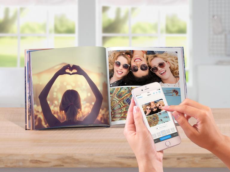 Mit der neuen Pixum-App lassen sich Fotobücher direkt auf dem Smartphone leicht und intuitiv erstellen. Die MagicBooks-Funktion erstellt dabei intelligente Fotobuchvorschläge basierend auf Ihren Fotos.