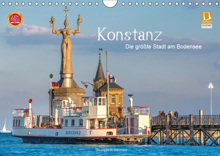 Regionalkalender des Jahres: Konstanz - die größte Stadt am Bodensee von Giuseppe Di Domenico