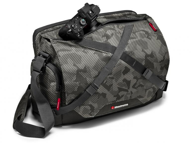 Kompakte Maße: 40 x 17 x 27 Zentimeter misst das Außenmaß der Manfrotto Noreg Messenger-30. Der herausnehmbare Kamera-Einsatz kommt auf 22 x 11 x 19 Zentimeter.