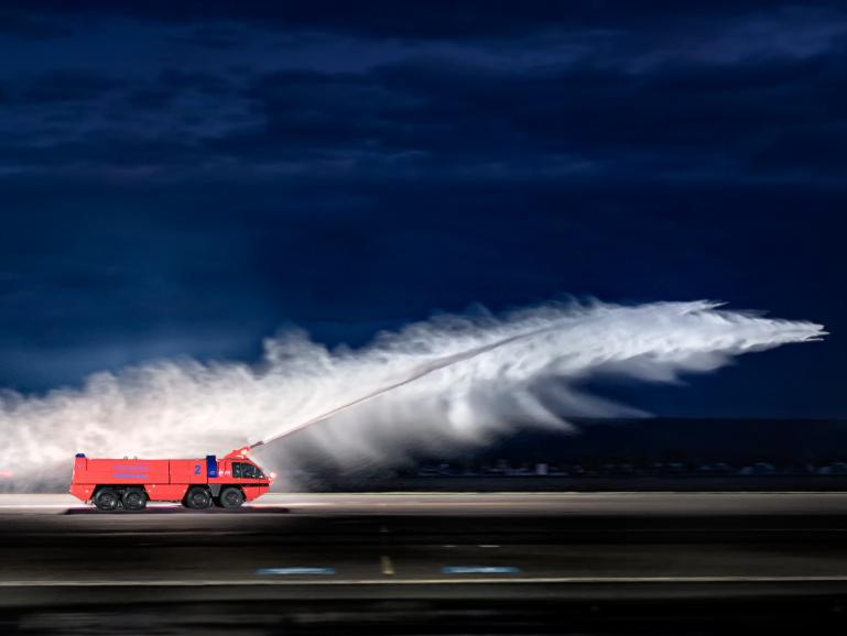 Platz 3: „Firefighter“ - aufgenommen mit einer Fuji X-T2