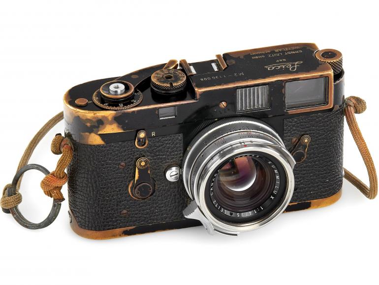 Die Leica M2 von Sean Flynn war bei den Fotoreportagen im Vietnamkrieg mit dabei.