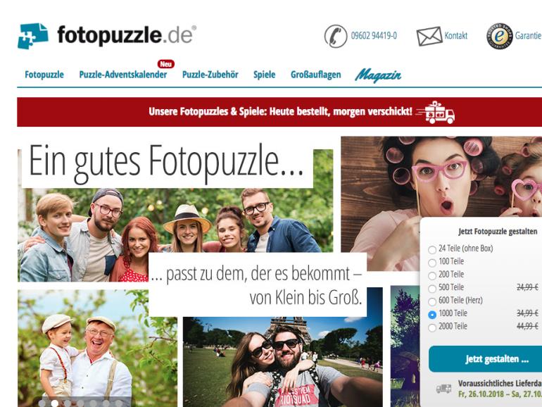 Im Kurztest: Personalisiertes Foto-Puzzle